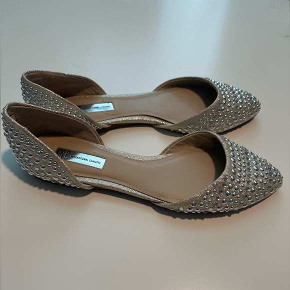d'orsay inc international concepts Beaded shoes Size 10 - Picture 4 of 5